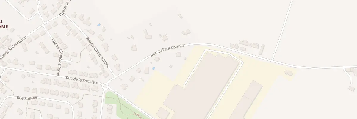 Plan du 10 Rue du Petit Cormier (Chemille à Chemillé-en-Anjou
