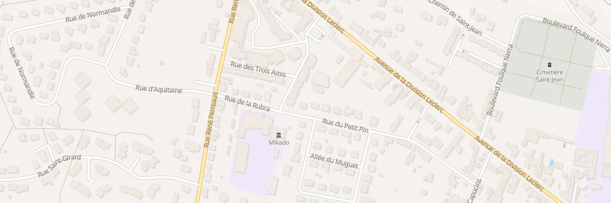 Plan du 1 Rue du Petit Pin à Château-Gontier-sur-Mayenne