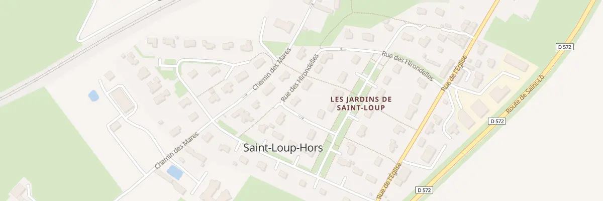 Plan du 9 Rue des Hirondelles à Saint-Loup-Hors