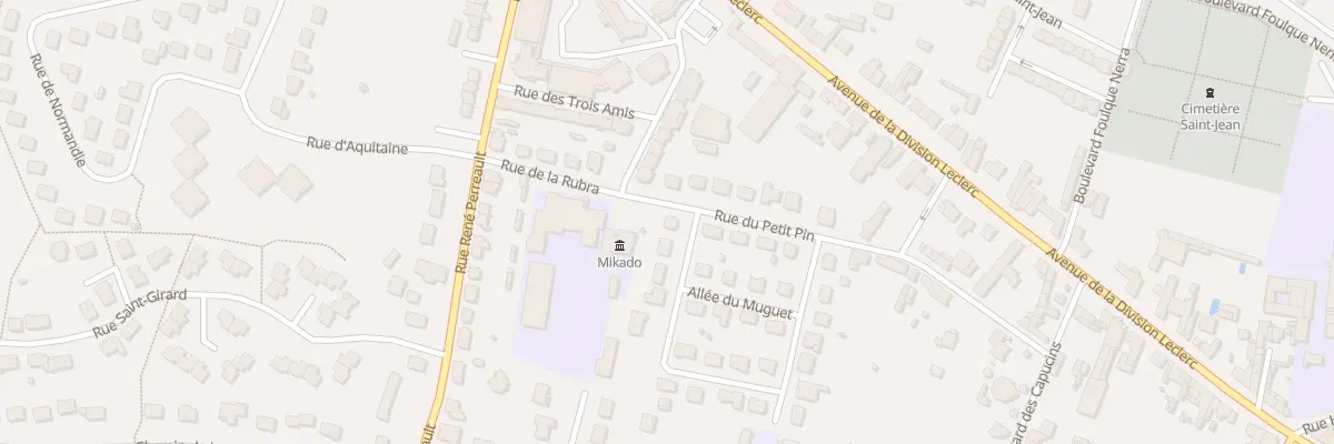 Plan du 2 Rue du Petit Pin à Château-Gontier-sur-Mayenne