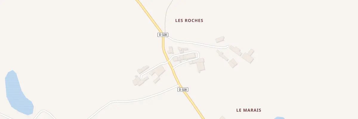 Plan du 5160 Les Roches à Saint-André-sur-Sèvre