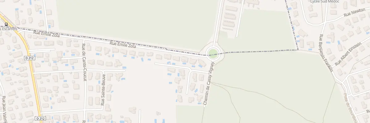 Plan du 31 Rue Emile Zola à Saint-Médard-en-Jalles