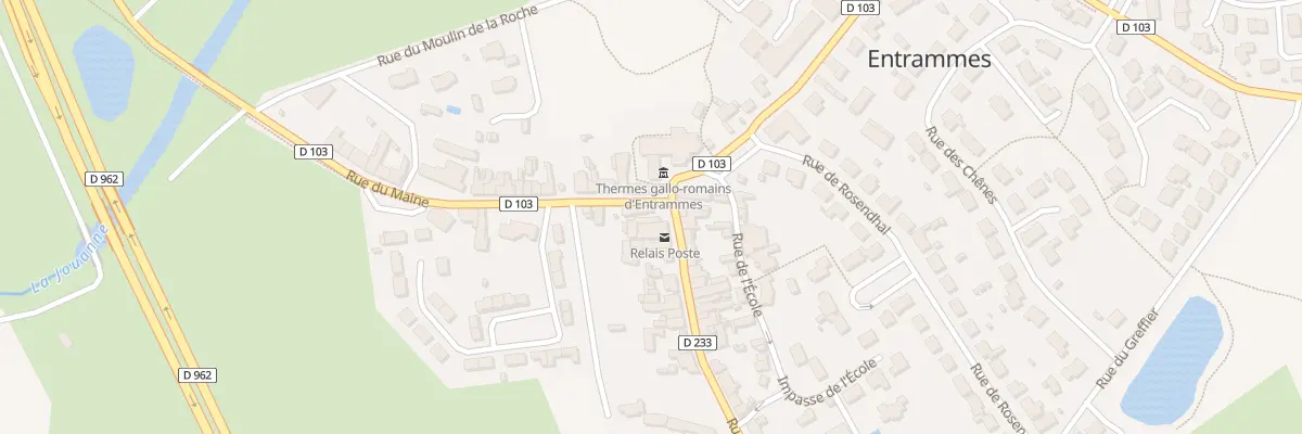 Plan du 8 Rue de l’Anjou à Entrammes