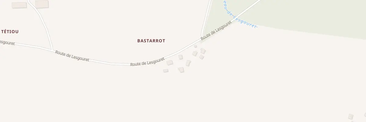 Plan du 4150 Rte de Lesgouret à Meilhan