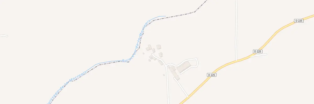 Plan du 4 La Morinais à Alexain