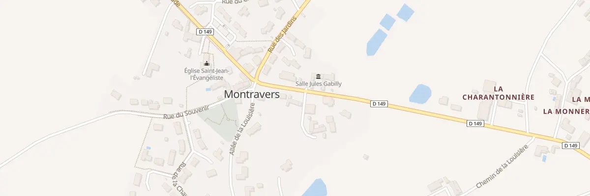 Plan du 8 Rue du Donjon à Montravers