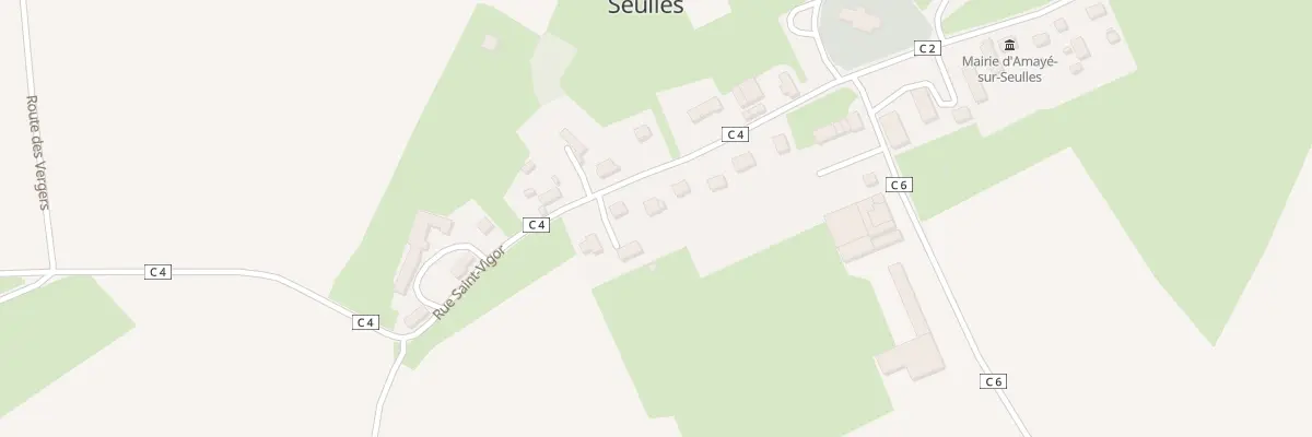 Plan du 19 Rue de Saint Vigor à Amayé-sur-Seulles