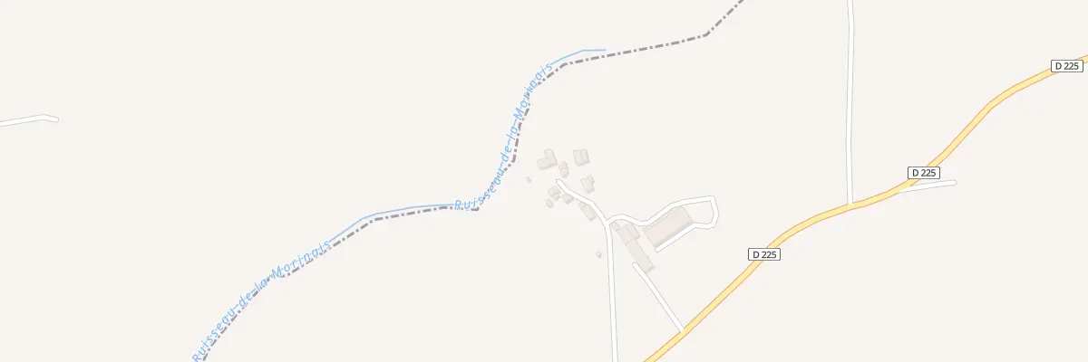 Plan du 3 La Morinais à Alexain