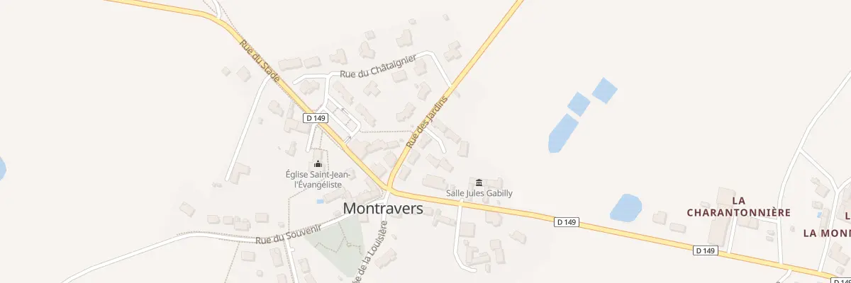 Plan du 6 Rue des Jardins à Montravers