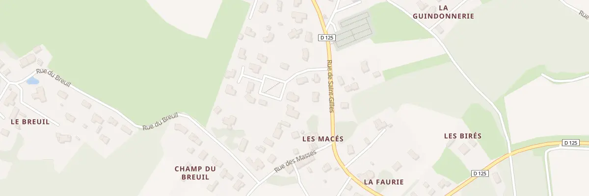 Plan du 16 All du Clos Garance à Pessines