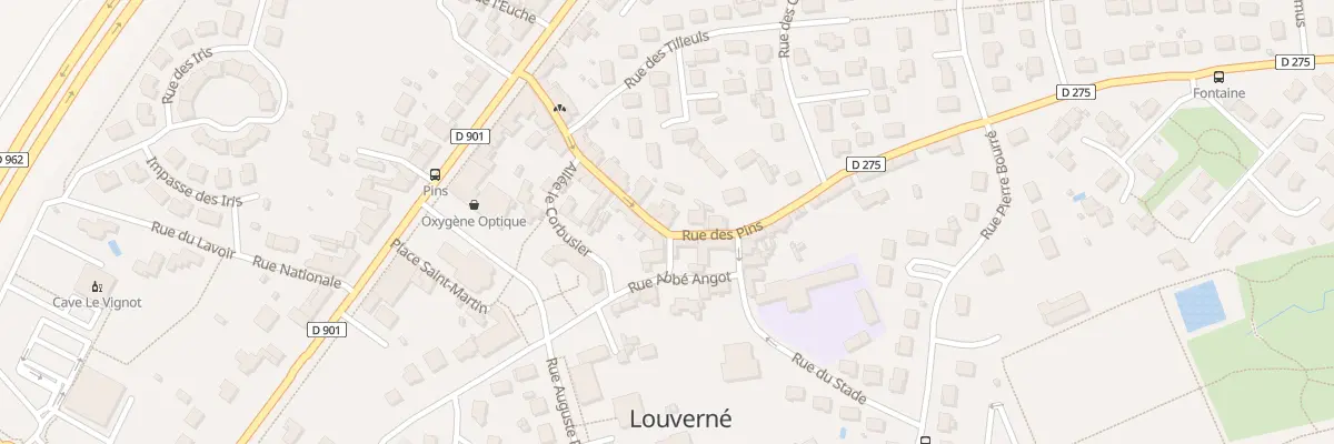 Plan du 21 Rue des pins à Louverné