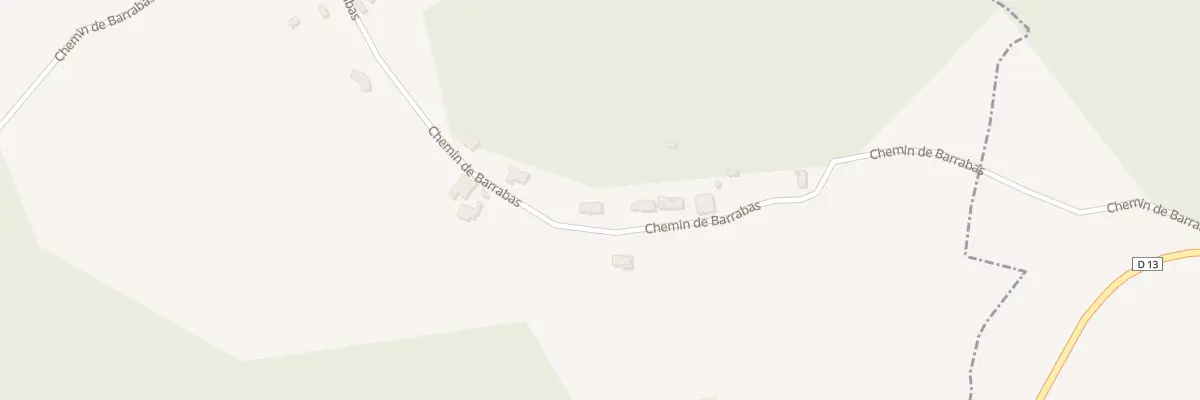 Plan du 1435 Che de Barrabas à Amou