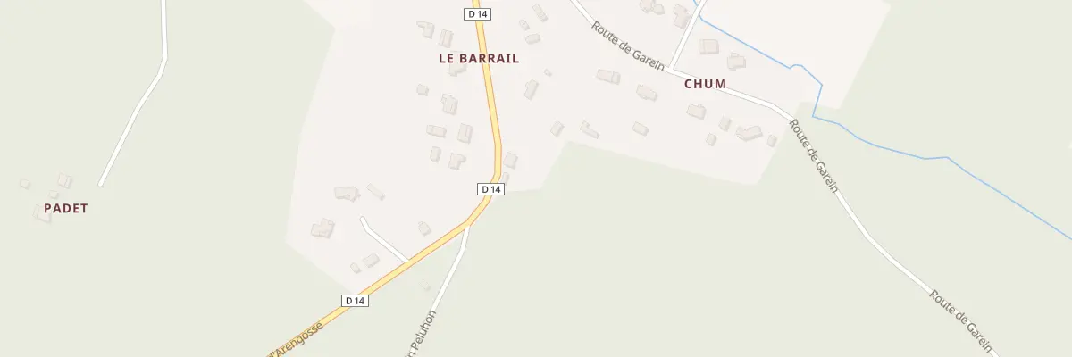Plan du 663 Rte D Arengosse à Luglon