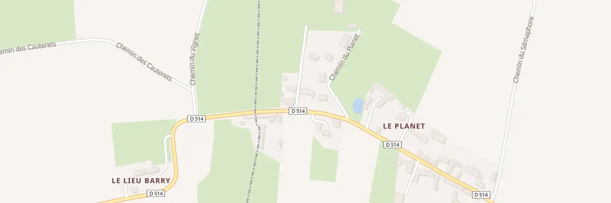 Plan du 76 Rte de Port-en-Bessin à Longues-sur-Mer