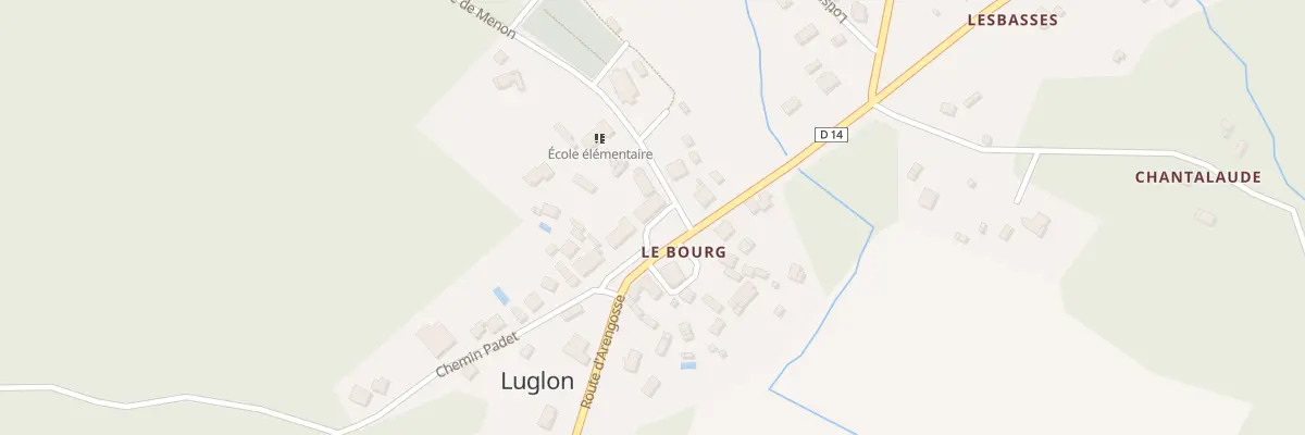 Plan du 73 Pl de la Grande Lande à Luglon