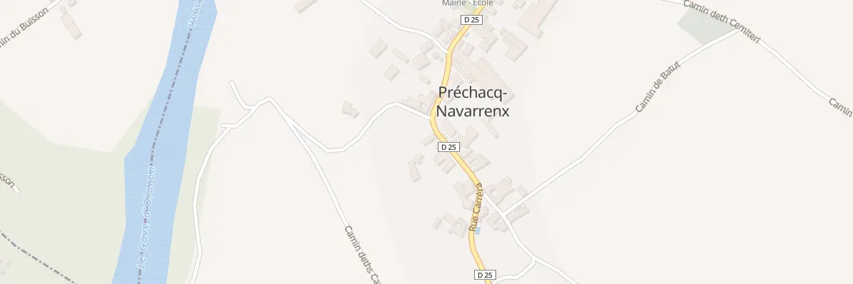 Plan du 68 Rue Carrera à Préchacq-Navarrenx