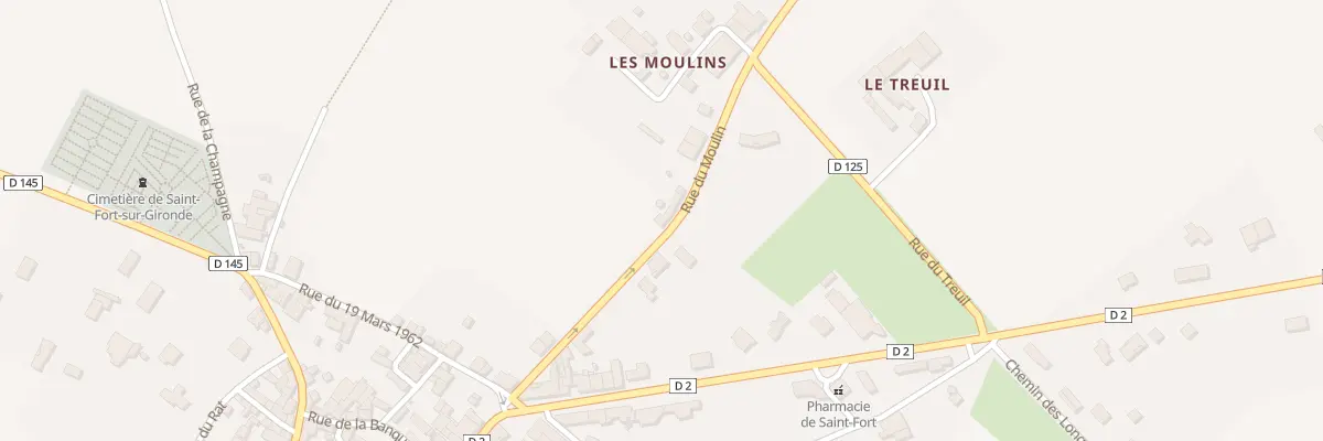 Plan du 9 Rue du Moulin à Saint-Fort-sur-Gironde