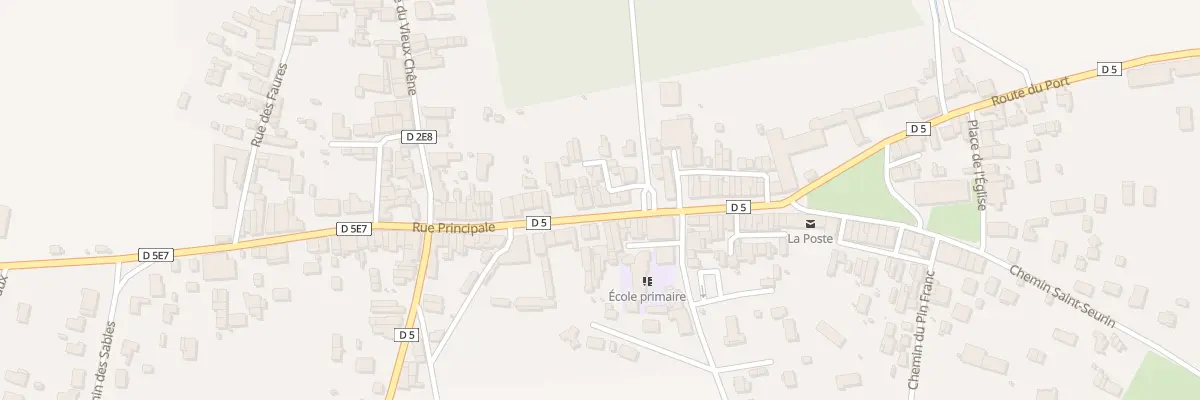 Plan du 49 Rue Principale à Lamarque