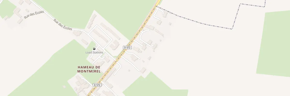 Plan du 131 Rte de Montmirel à Guéron