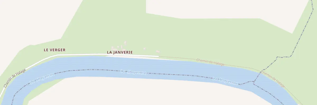Plan du 2 Le Closeau à Houssay