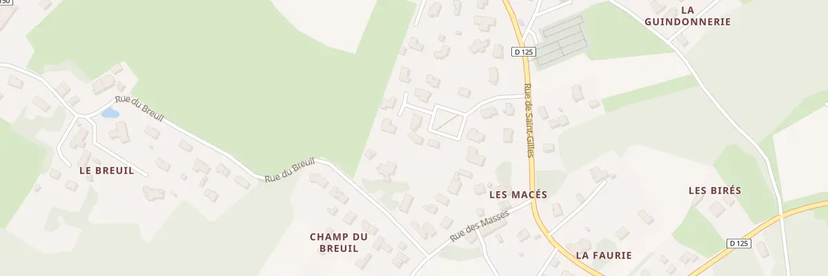 Plan du 10 All du Clos Garance à Pessines