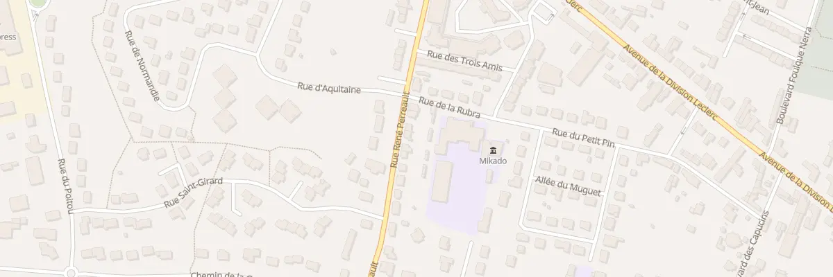 Plan du 15 Rue René Perreault à Château-Gontier-sur-Mayenne