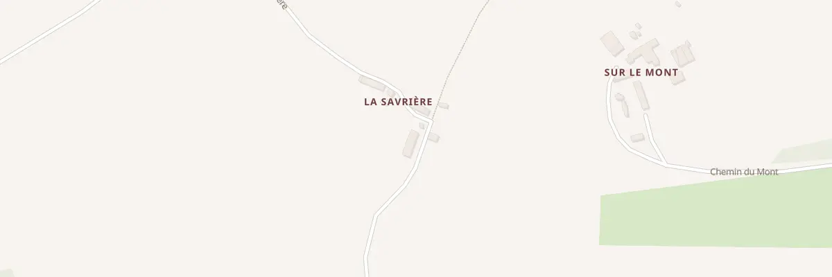 Plan du 351 Che de la Savrière à Lonlay-l’Abbaye