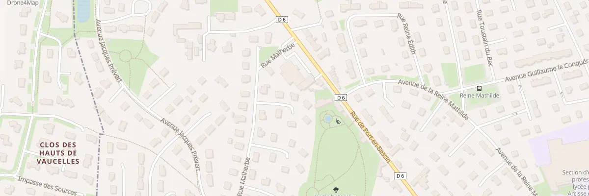 Plan du 3 Sq la Varende à Bayeux