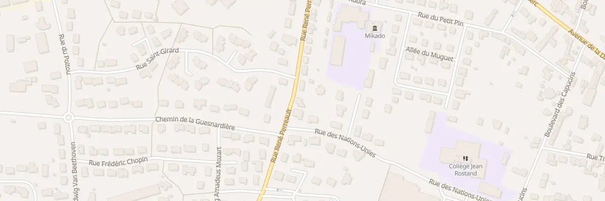 Plan du 31 Rue René Perreault à Château-Gontier-sur-Mayenne