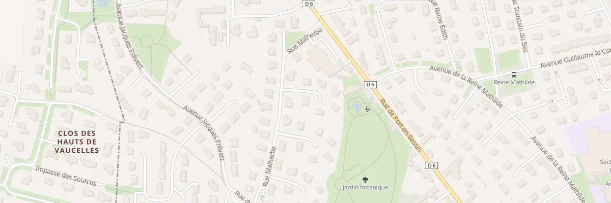 Plan du 7 Sq la Varende à Bayeux