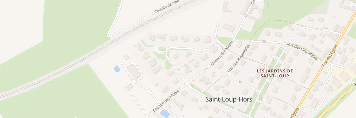 Plan du 13 Clos Saint-Louis à Saint-Loup-Hors