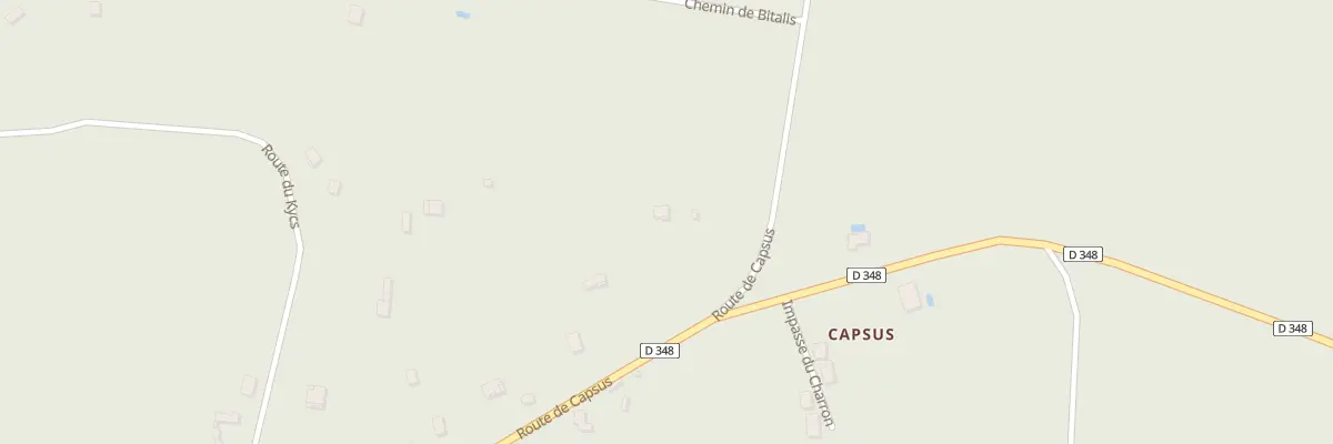 Plan du 2953 Rte de Capsus à Moustey