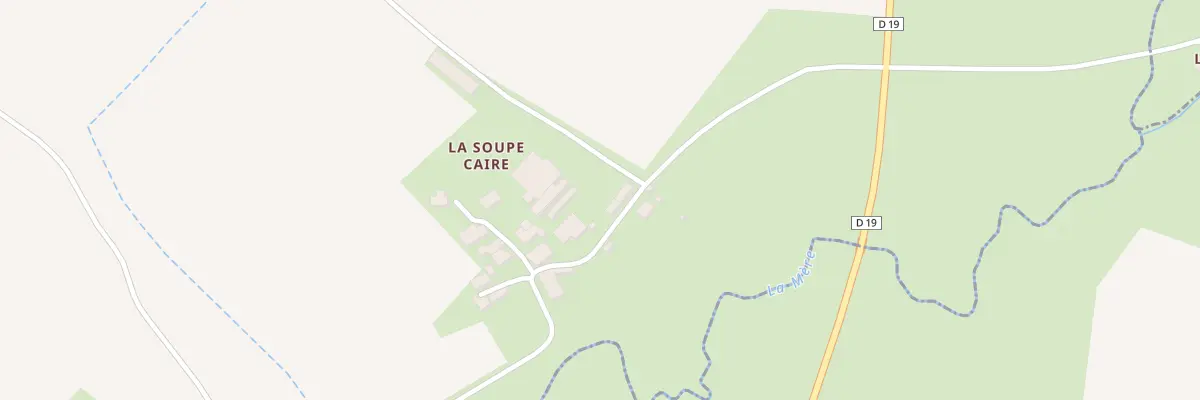 Plan du 2 La Soupe Caire à La Châtaigneraie
