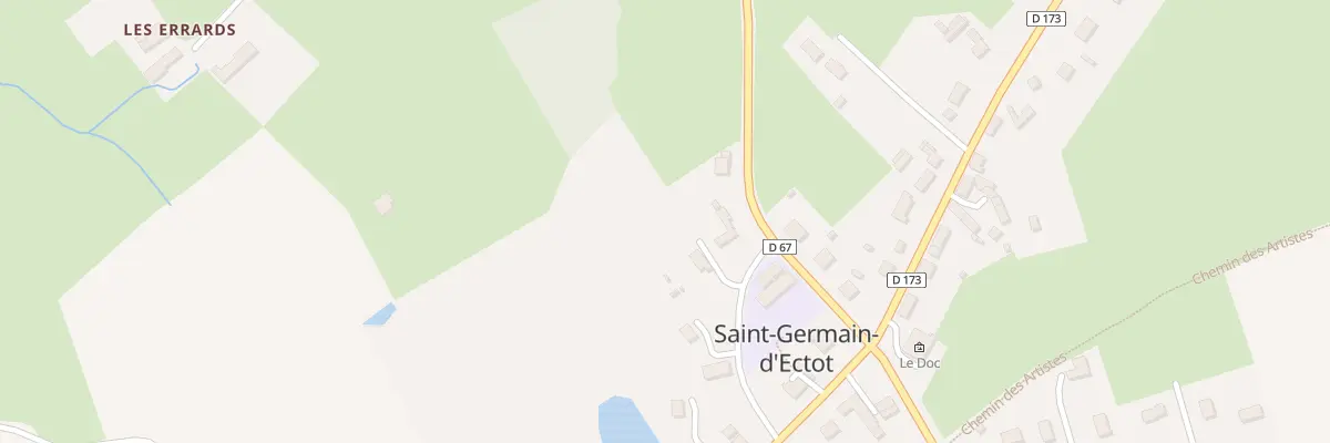 Plan du 115 Rue des Ecoliers Ectot à Aurseulles