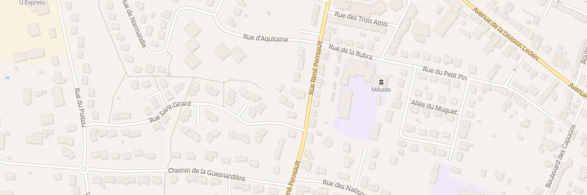Plan du 26 Rue René Perreault à Château-Gontier-sur-Mayenne