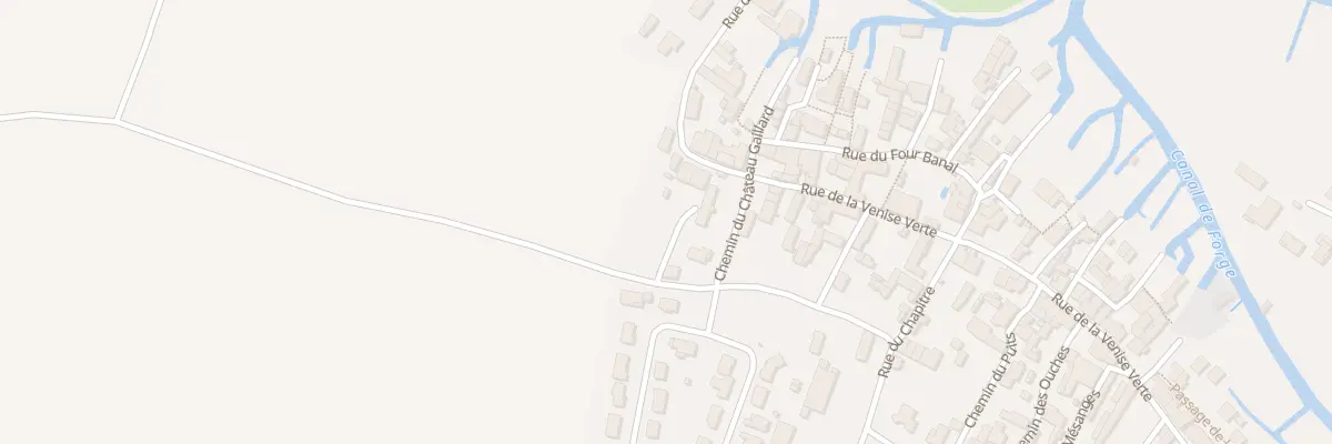 Plan du 61 Rue de la Venise Verte à Saint-Hilaire-la-Palud