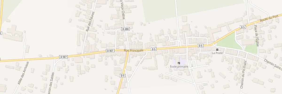 Plan du 75 Rue Principale à Lamarque