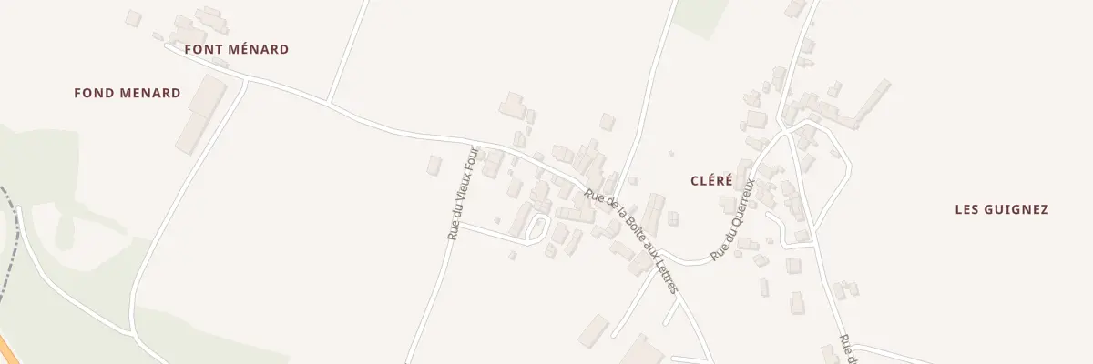 Plan du 19 Rue de la Boite aux Lettres à Crazannes