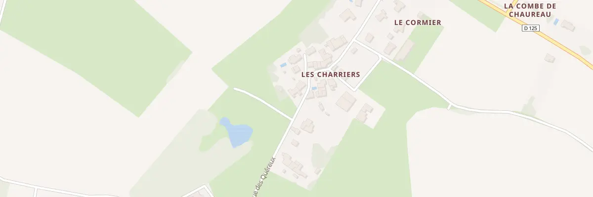 Plan du 30 Rue du Quéreux à Nieul-lès-Saintes