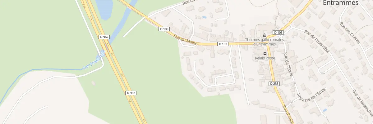 Plan du 29 Rue du Domaine à Entrammes