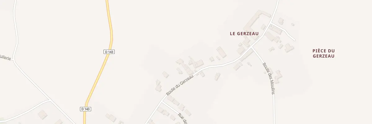 Plan du 19 Rte du Gerzeau à Cravans