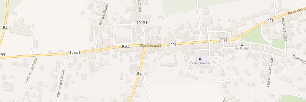 Plan du 64 Rue Principale à Lamarque