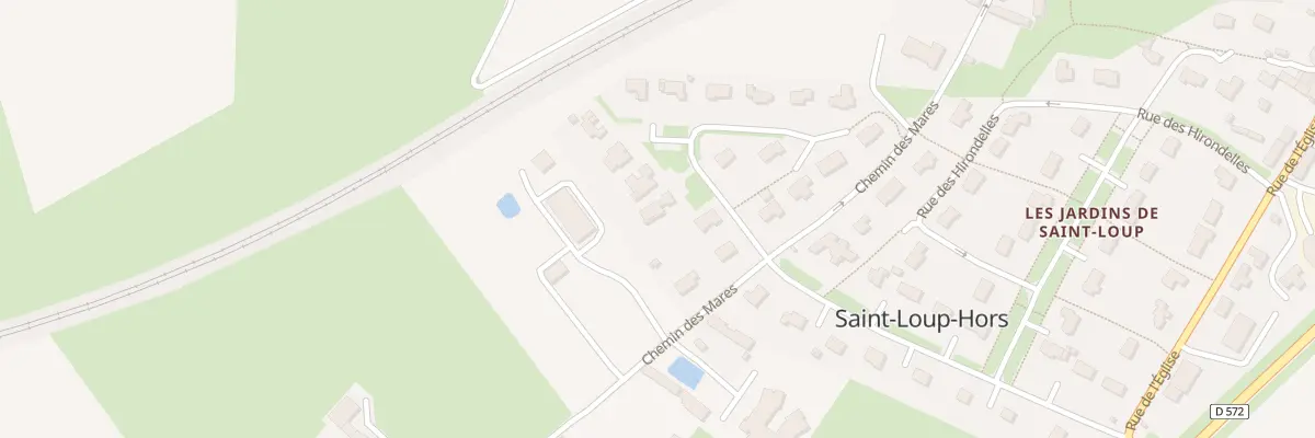 Plan du 3 Clos Saint-Louis à Saint-Loup-Hors