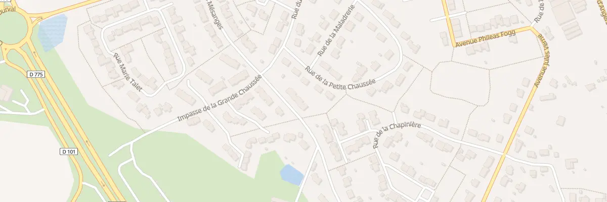 Plan du 18 Rue de la Pièce Neuve au Lion-d’Angers