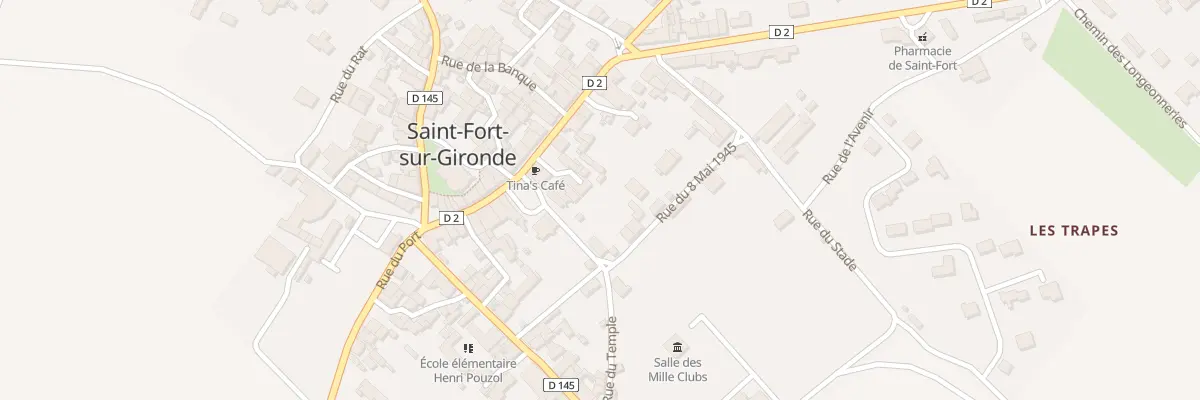 Plan du 4 Rue du 11 Novembre à Saint-Fort-sur-Gironde