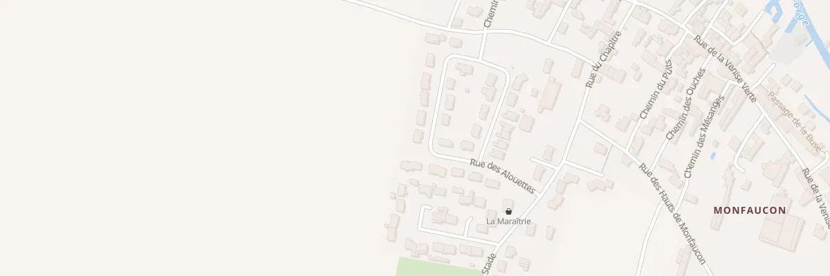 Plan du 28 Rue du Moulin Rompu à Saint-Hilaire-la-Palud