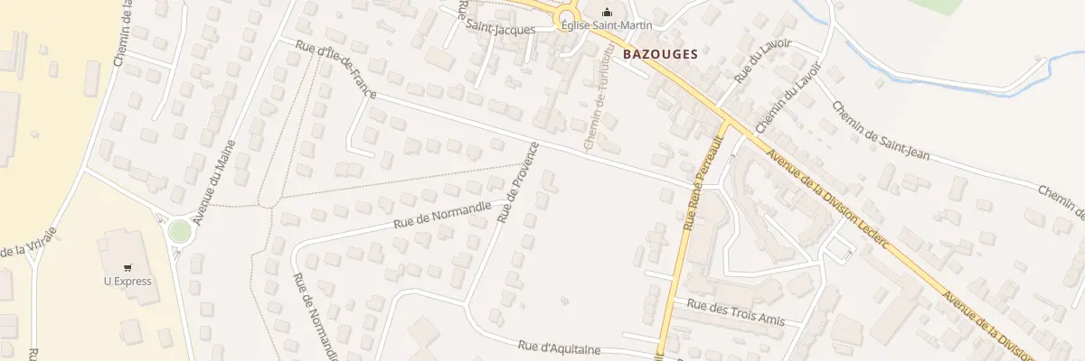Plan du 1 Rue de Provence à Château-Gontier-sur-Mayenne