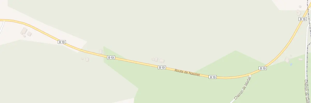 Plan du 1431 Rte de Nassiet à Amou