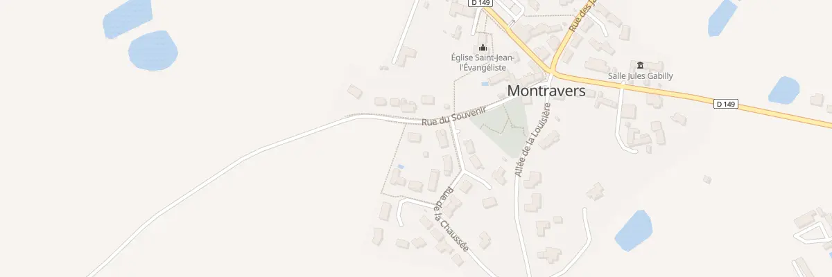 Plan du 3 Rue du Souvenir à Montravers