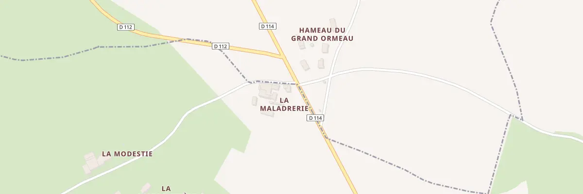 Plan du 1 La Maladrerie à Tonnay-Boutonne